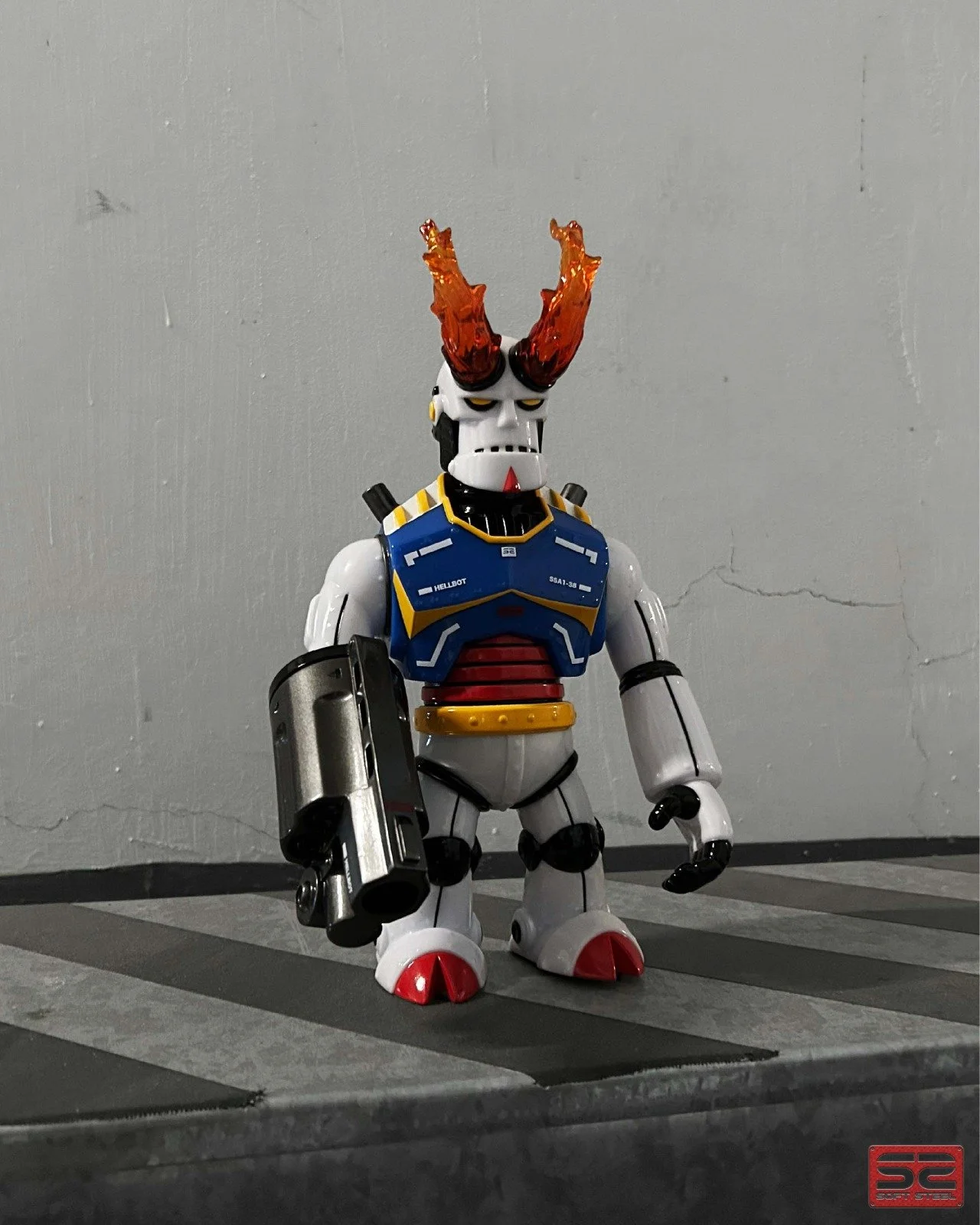 Soft Steel Toys 地獄ライダー1号2号 ソフビ Soft Steel Toys 地獄